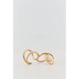 NEW DESTREE women's louise double ring in white